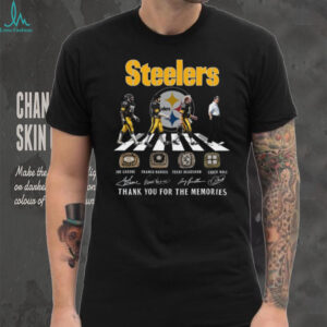 Pittsburgh Steelers Legends Abbey Road Thank You For The Memories T Shirt