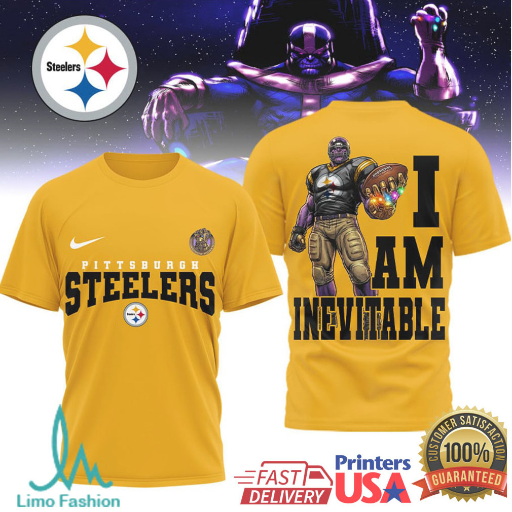 Pittsburgh Steelers Official NFL Thanos 3D Shirt Pittsburgh Steelers Official NFL Thanos 3D Shirt