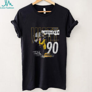 Pittsburgh Steelers T.J. Watt Linebacker #90 Player T Shirt