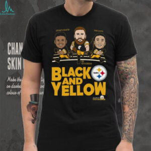 Pittsburgh Steelers Toddler Black & Gold Offense Short Sleeve T Shirt Pittsburgh Steelers Toddler Black & Gold Offense Short Sleeve T Shirt