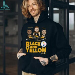 Pittsburgh Steelers Toddler Black & Gold Offense Short Sleeve T Shirt