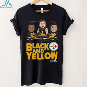 Pittsburgh Steelers Toddler Black & Gold Offense Short Sleeve T Shirt