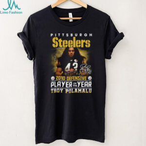 Pittsburgh Steelers Troy Polamalu 2010 Defensive Player of the Year T Shirt