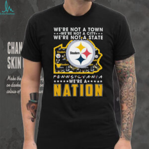 Pittsburgh Steelers We’re a Nation T Shirt Pittsburgh Steelers We’re a Nation T Shirt