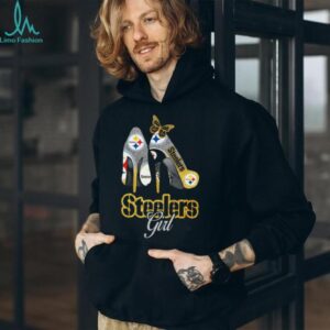 Pittsburgh Steelers Women's High Heel Fan T Shirt