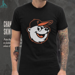 Polar bear big head Baltimore Orioles MLB Baseball shirt