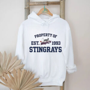 Property of Stingrays est 1993 logo vintage shirt