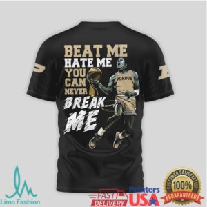 Purdue Boilermakers 'Beat Me Hate Me' Basketball T Shirt