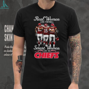 Real Women Love Football Smart Women Love the Chiefs T Shirt