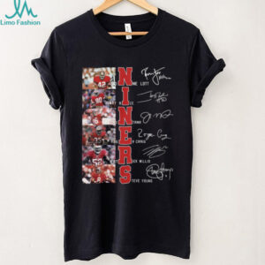 Ronnie Lott, Jerry Rice, Joe Montana, Roger Craig, Patrick Willis, Steve Young Signature Tee Ronnie Lott, Jerry Rice, Joe Montana, Roger Craig, Patrick Willis, Steve Young Signature Tee