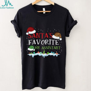 Santa's Favorite HR Assistant Fun Christmas Sweatshirt