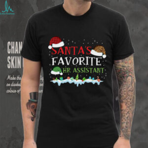 Santa's Favorite HR Assistant Fun Christmas Sweatshirt