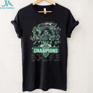 Saskatchewan Roughriders 2025 Grey Cup Champions Roster Shirt