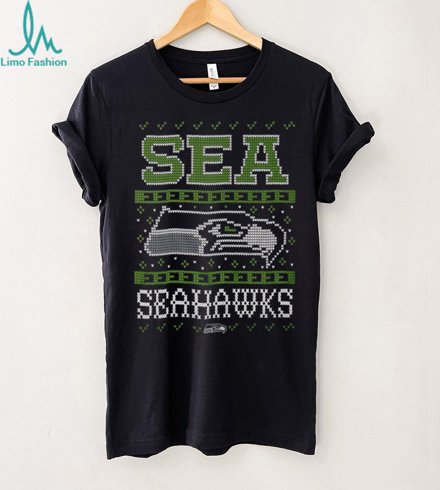 Seattle Seahawks NFL Ugly Christmas T Shirt Seattle Seahawks NFL Ugly Christmas T Shirt