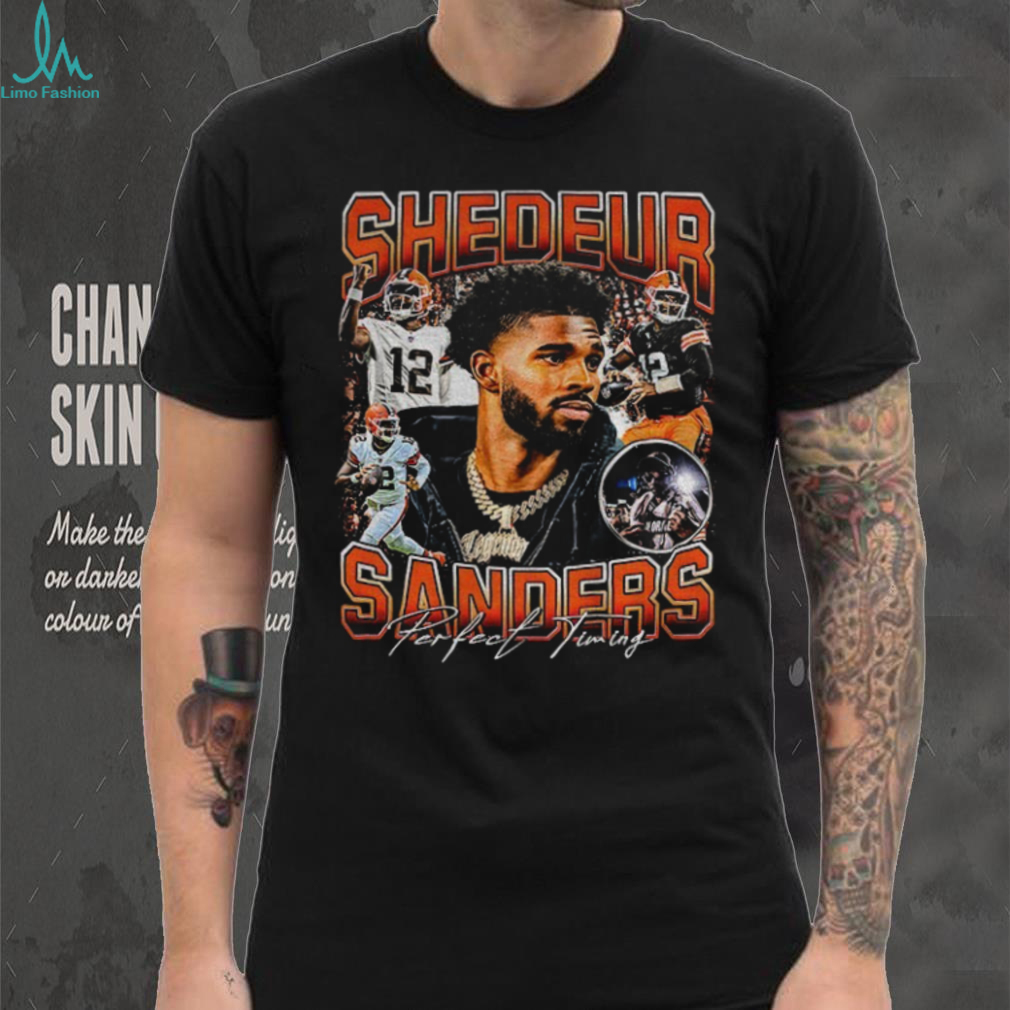 Shedeur Sanders Cleveland Browns NFL 2025 Champions Perfect Timing shirt Shedeur Sanders Cleveland Browns NFL 2025 Champions Perfect Timing shirt