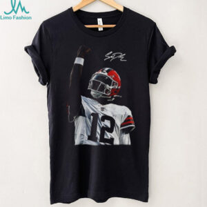 Shedeur Sanders celebration Cleveland Browns NFL 2025 Champions signature shirt