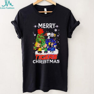 Snoopy And Friends Merry Clemson Tigers Christmas shirt