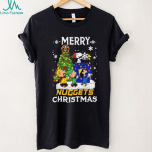 Snoopy And Friends Merry Denver Nuggets Christmas NBA shirt