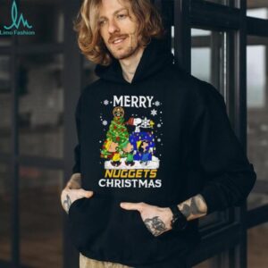 Snoopy And Friends Merry Denver Nuggets Christmas NBA shirt