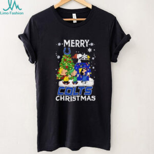 Snoopy And Friends Merry Indianapolis Colts Christmas NFL shirt