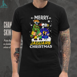 Snoopy And Friends Merry Jacksonville Jaguars Christmas NFL shirt