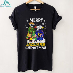 Snoopy And Friends Merry Jacksonville Jaguars Christmas NFL shirt