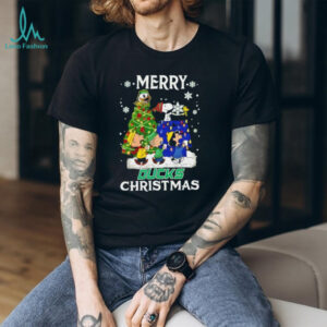 Snoopy And Friends Merry Oregon Ducks Christmas shirt