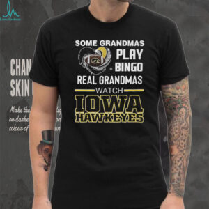 Some grandmas play Bingo real grandmas watch Notre Dame Fighting Irish shirt