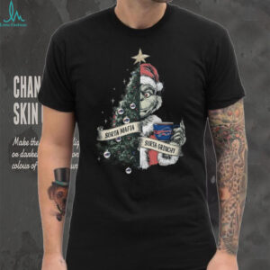 Sorta Mafia Sorta Grinchy Buffalo Bills Christmas T Shirt