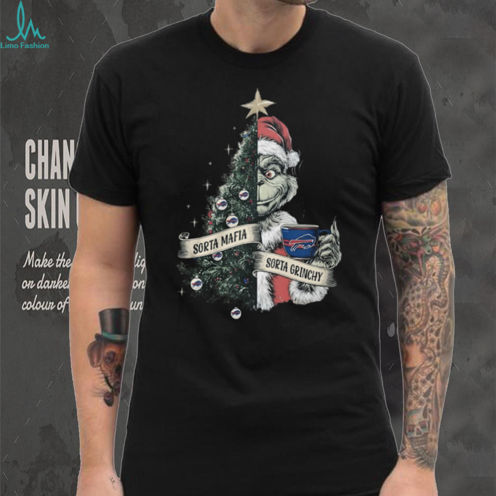 Sorta Mafia Sorta Grinchy Buffalo Bills Christmas T Shirt Sorta Mafia Sorta Grinchy Buffalo Bills Christmas T Shirt