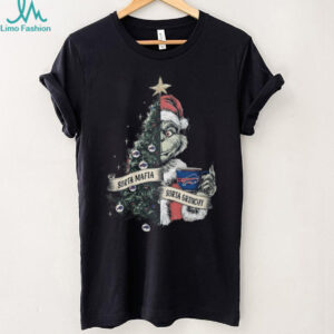 Sorta Mafia Sorta Grinchy Buffalo Bills Christmas T Shirt