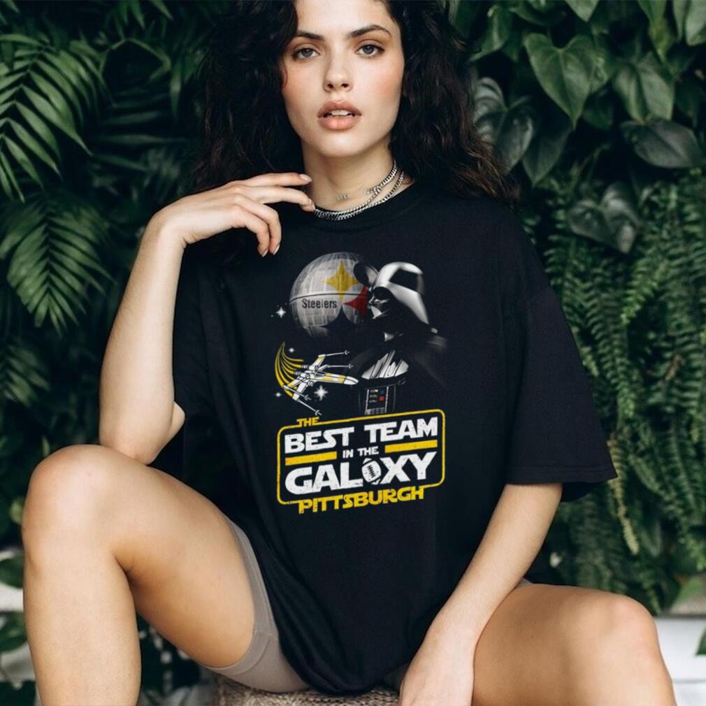 Star Wars x NFL Steelers The Best Team in the Galaxy Fan Tee Star Wars x NFL Steelers The Best Team in the Galaxy Fan Tee