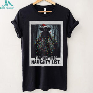 Stranger Christmas Demogorgon On The Naughty List shirt