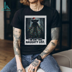Stranger Christmas Demogorgon On The Naughty List shirt