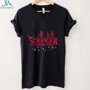 Stranger Things Upside Down Stranger Christmas Merry Christmas shirt