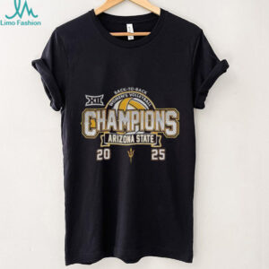 Sun Devils ASU Big 12 Volleyball Champions Back To Back shirt
