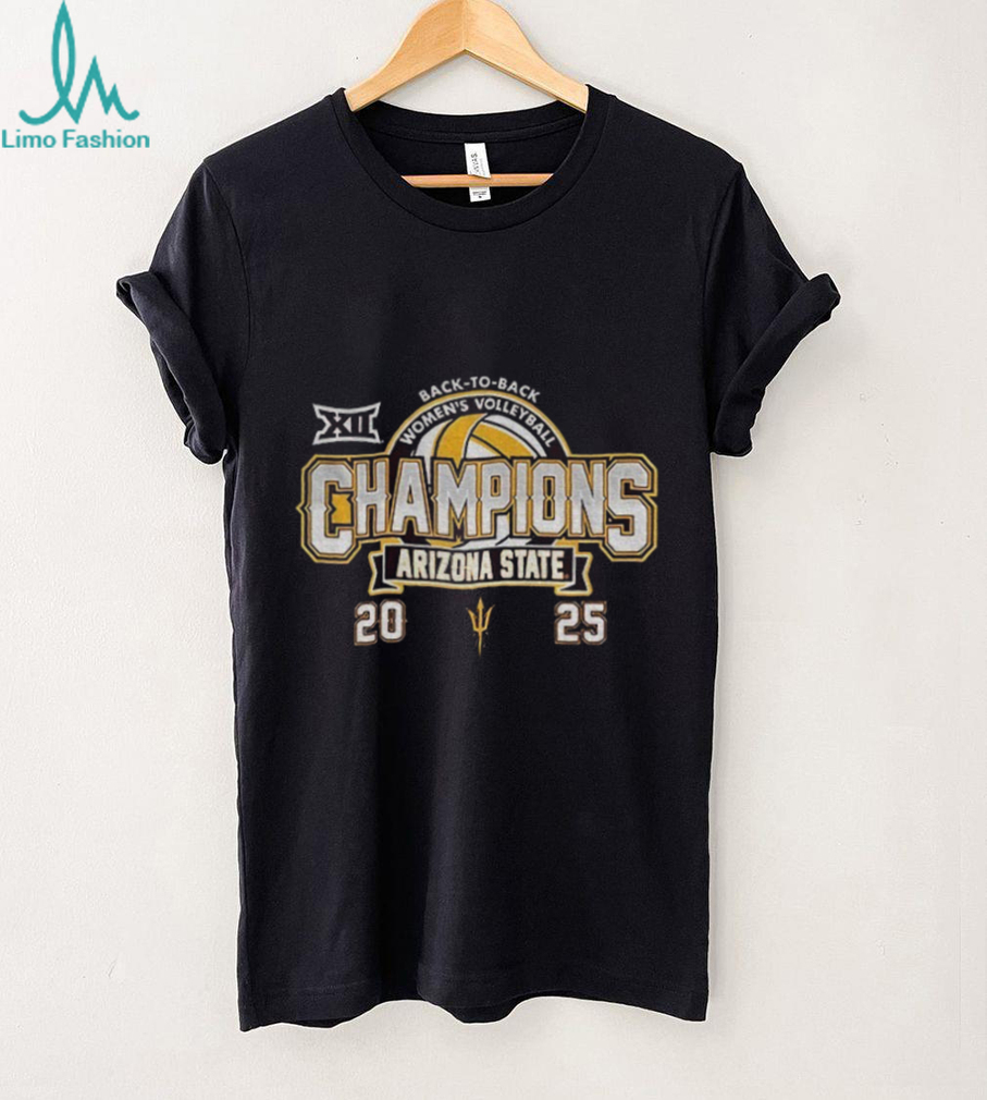 Sun Devils ASU Big 12 Volleyball Champions Back To Back shirt Sun Devils ASU Big 12 Volleyball Champions Back To Back shirt