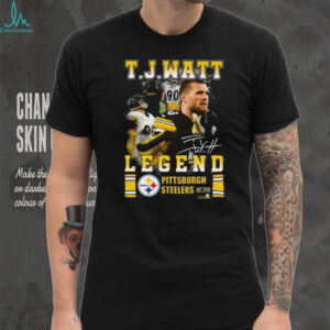 T.J. Watt Pittsburgh Steelers Legend #90 T Shirt T.J. Watt Pittsburgh Steelers Legend #90 T Shirt