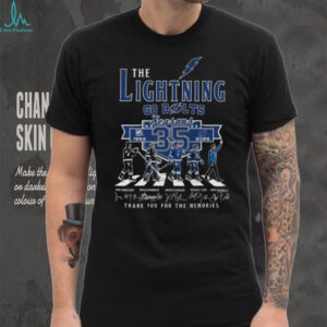 Tampa Bay Lightning 35th Anniversary T Shirt (1992 2026)