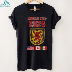 Tartan Army World Cup 2026 Team Scotland Flag Crest shirt