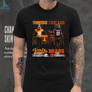 Tennessee Vols & Chicago Bears Fan T Shirt Tennessee Vols & Chicago Bears Fan T Shirt