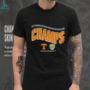 Tennessee Volunteers Football 2025 Liberty Mutual Music City Bowl Champions on December 30 2025 shirt