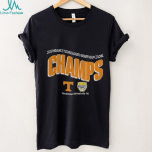 Tennessee Volunteers Football 2025 Liberty Mutual Music City Bowl Champions on December 30 2025 shirt
