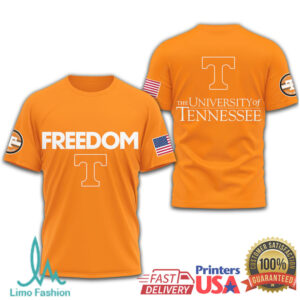 Tennessee Volunteers Official NCAA Freedom 3D Shirt