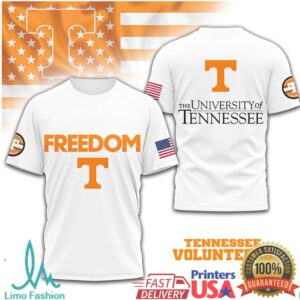 Tennessee Volunteers Official NCAA Freedom 3D Shirt