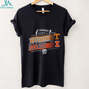 Tennessee Volunteers vs Illinois Fighting Illini Football Liberty Mutual Music City Bowl shirt