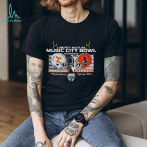 Tennessee Volunteers vs Illinois Fighting Illini Liberty Mutual Music City Bowl 2025 shirt