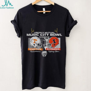 Tennessee Volunteers vs Illinois Fighting Illini Liberty Mutual Music City Bowl 2025 shirt