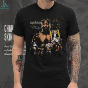 Terence Crawford Bud Pound 4 Pound Choice of Champions graphic signature shirt