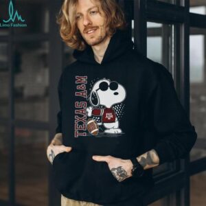 Texas A&M 12th Man Snoopy Joe Cool Long Sleeve Shirt